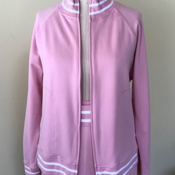 Pink 2 Piece Anne Klein Sport set Sz L - Picture 1 of 6
